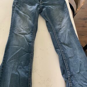 Love Indigo Women's Blue Boot Cut Jeans